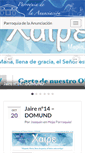Mobile Screenshot of parroquiaanunciacion.com